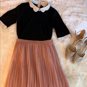 H&M Blush Tulle Skirt